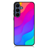 Rainbow Wave Samsung Galaxy S25 FE Case OV8574