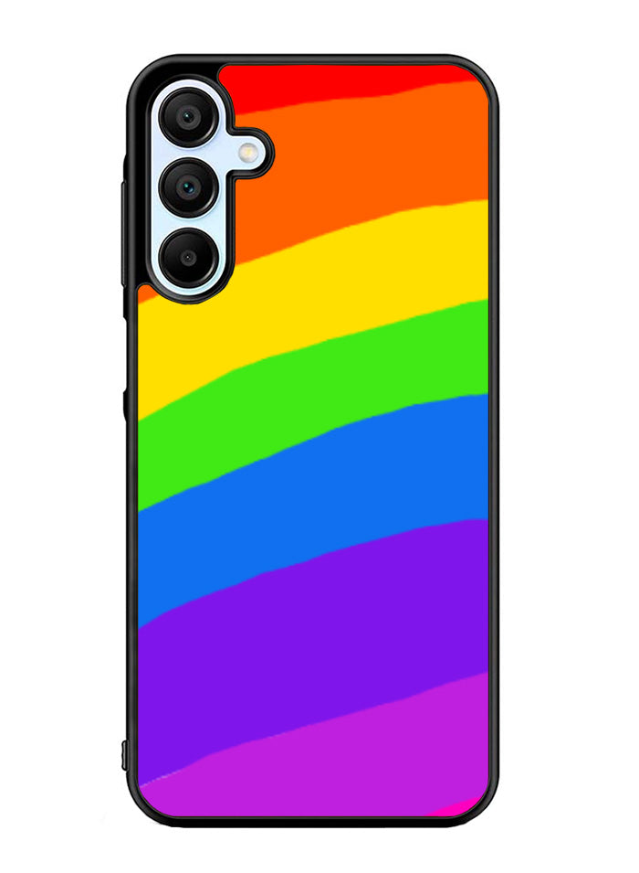 Rainbow Round Samsung Galaxy A15 5G Case OV8575