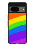 Rainbow Round Google Pixel 8 Case QC8575
