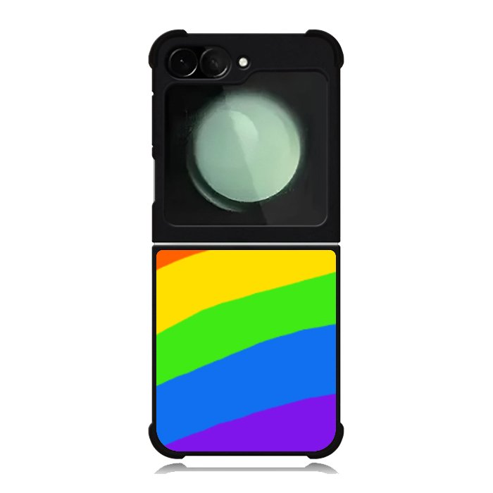 Rainbow Round Samsung Galaxy Z Flip 6 5G 2024 Case OV8575