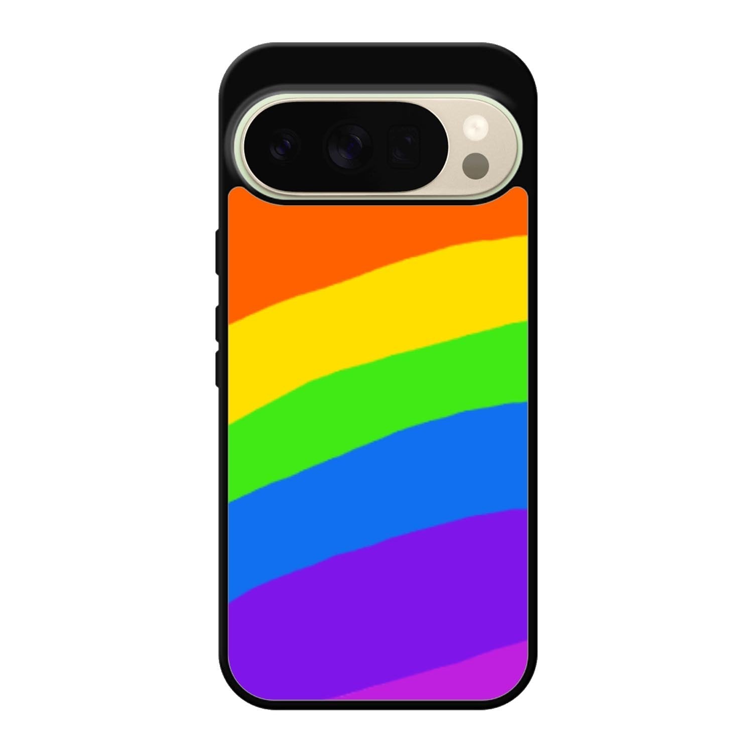 Rainbow Round Google Pixel 10 Pro Case OV8575