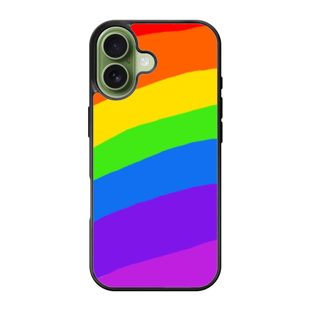 Rainbow Round iPhone 17 Case OV8575