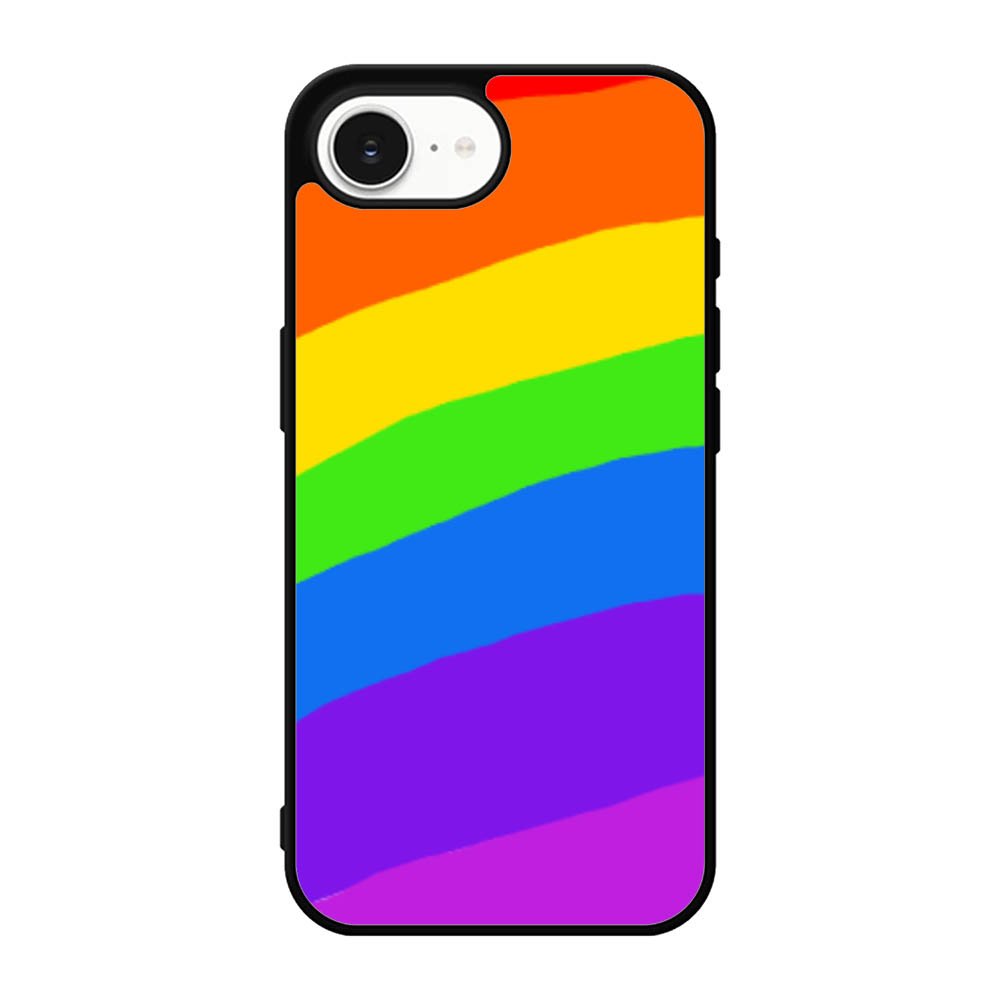 Rainbow Round iPhone 17e Case OV8575