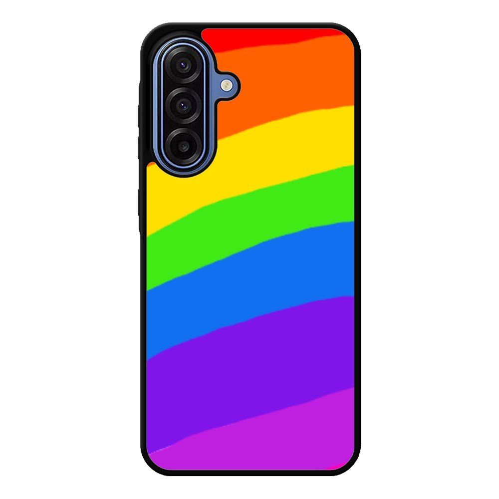Rainbow Round Samsung Galaxy A17 Case OV8575
