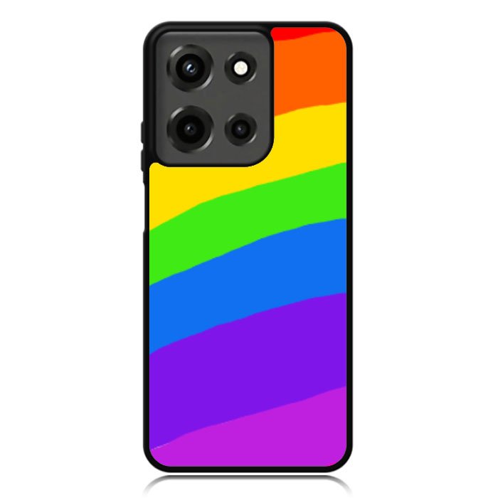 Rainbow Round Motorola Moto G 5G 2025 Case OV8575