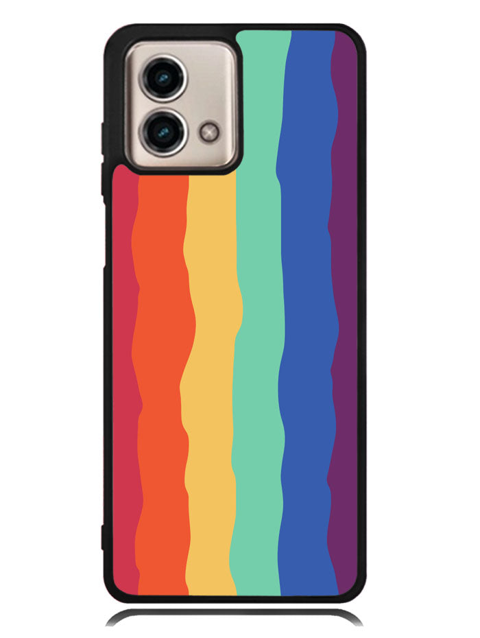 Pride Rainbow Stripes Motorola Moto G Stylus 5G 2023 Case