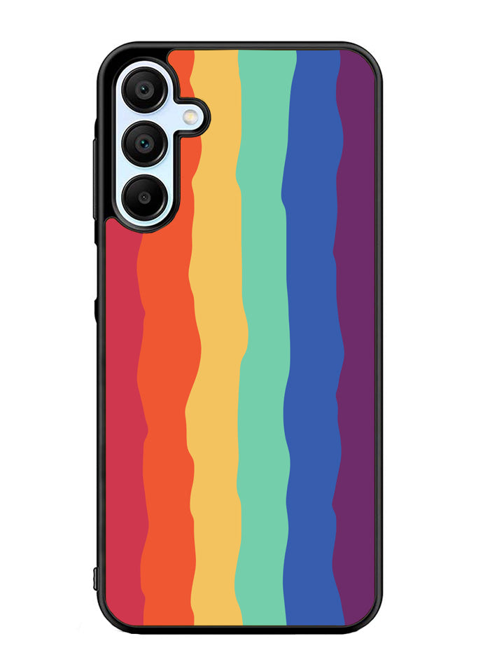 Pride Rainbow Stripes Samsung Galaxy A15 5G Case