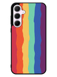 Pride Rainbow Stripes Samsung Galaxy A35 5G Case