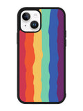 Pride Rainbow Stripes iPhone 15 Plus Case OV8576