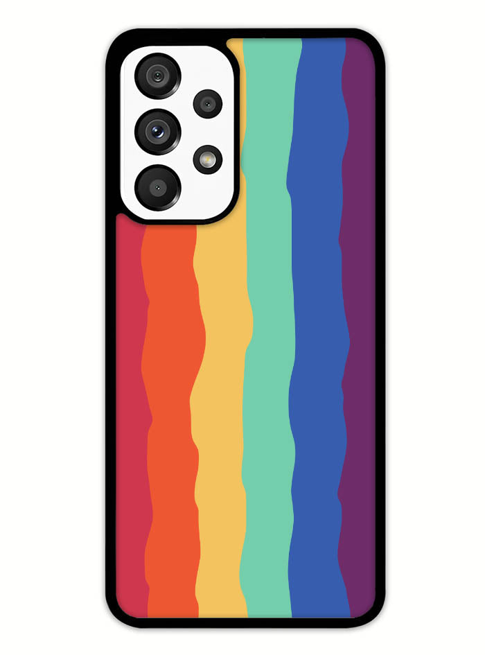 Pride Rainbow Stripes Samsung Galaxy A53 5G Case