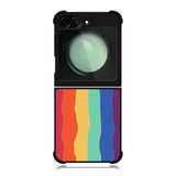 Pride Rainbow Stripes Samsung Galaxy Z Flip 6 Case
