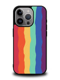 Pride Rainbow Stripes iPhone 15 Pro Case