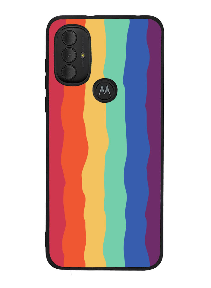 Pride Rainbow Stripes Motorola Moto G Pure 2021 , Moto G Power 2022 Case