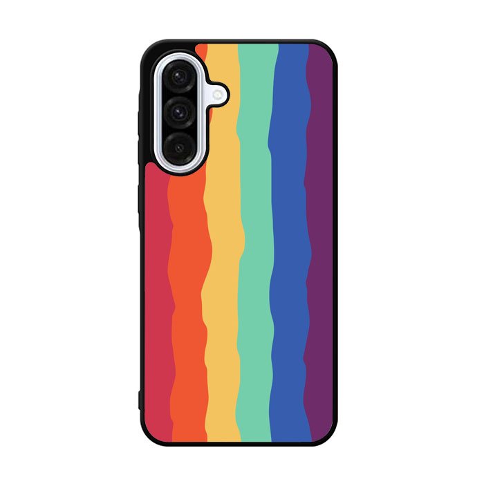 Pride Rainbow Stripes Samsung Galaxy A36 Case OV5195