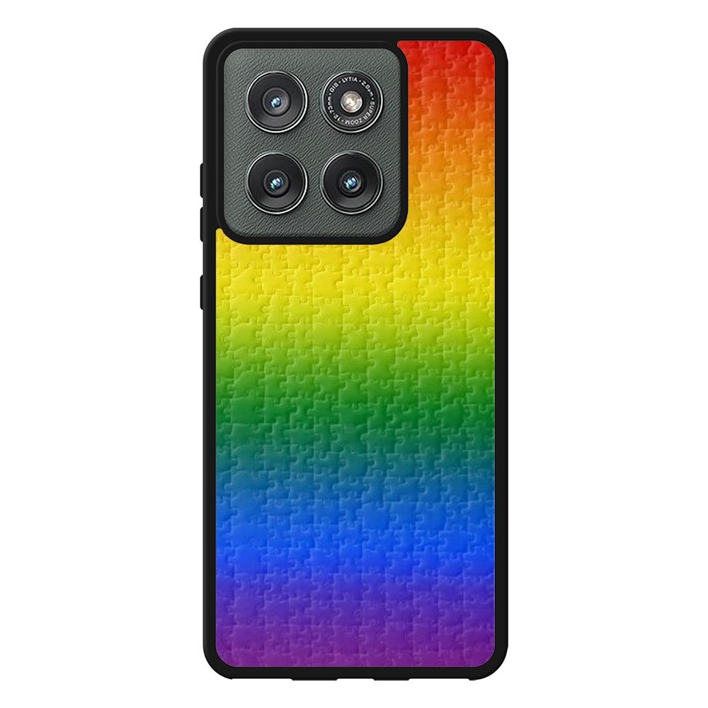Puzzle Rainbow Motorola Moto Edge 2025 Case OV8577