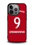 Lewandowski Bayern Munchen iPhone 16 Pro Max Case OV8587