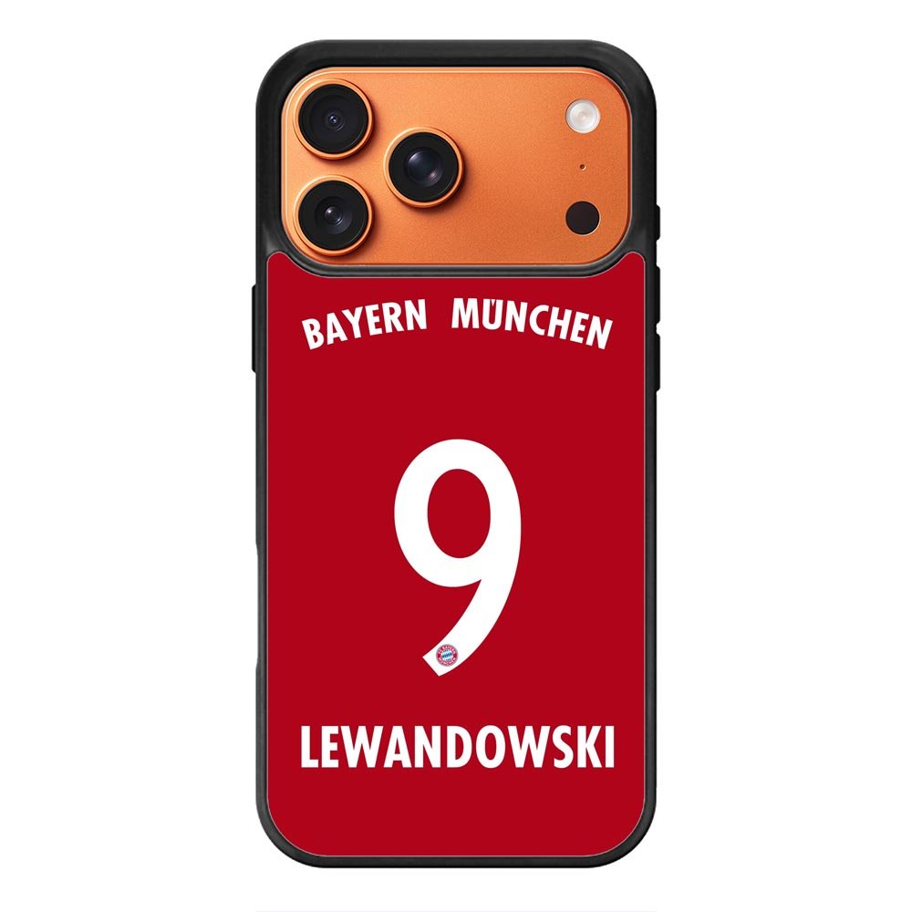 Lewandowski Bayern Munchen iPhone 17 Pro Max Case OV8587