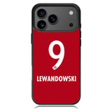 Lewandowski Bayern Munchen iPhone 17 Pro Case RC8587