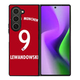Lewandowski Bayern Munchen Samsung Galaxy Z Fold 6 5G 2024 Case OV8587