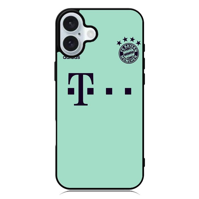 Green Bayern Munchen iPhone 16 Plus Case QC8590