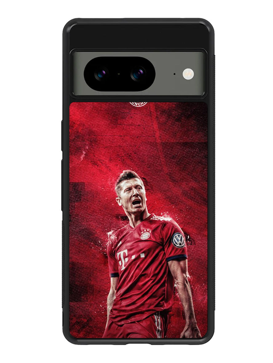 Bayern Munchen Lewandowski Google Pixel 8A Case QC8591