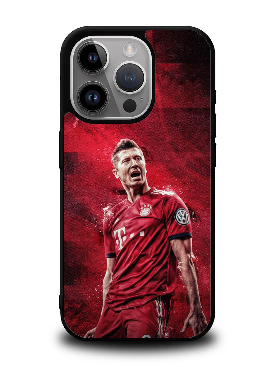 Bayern Munchen Lewandowski iPhone 15 Pro Case OV8591