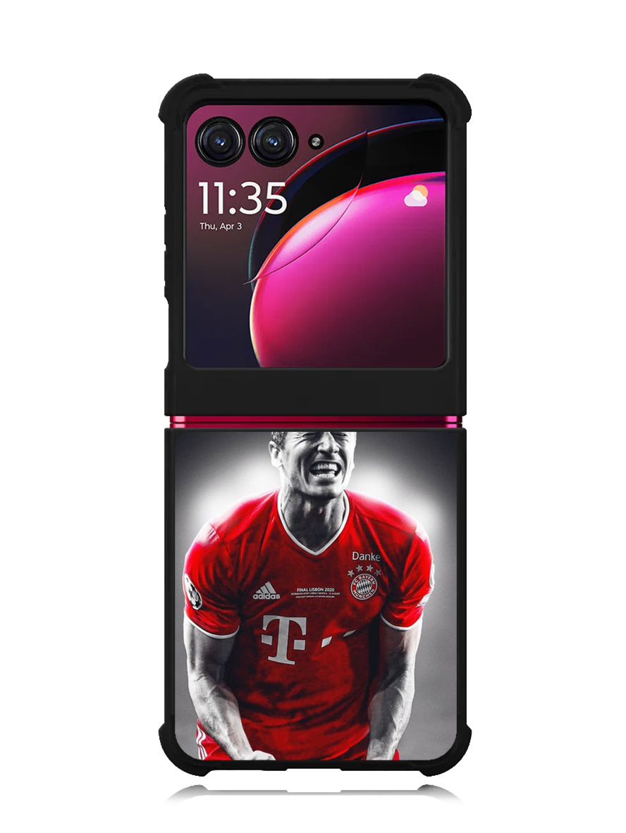 Lewandowski Bayern Motorola Moto Razr Plus 2023 , Moto Razr+ 2023 Case OV8592
