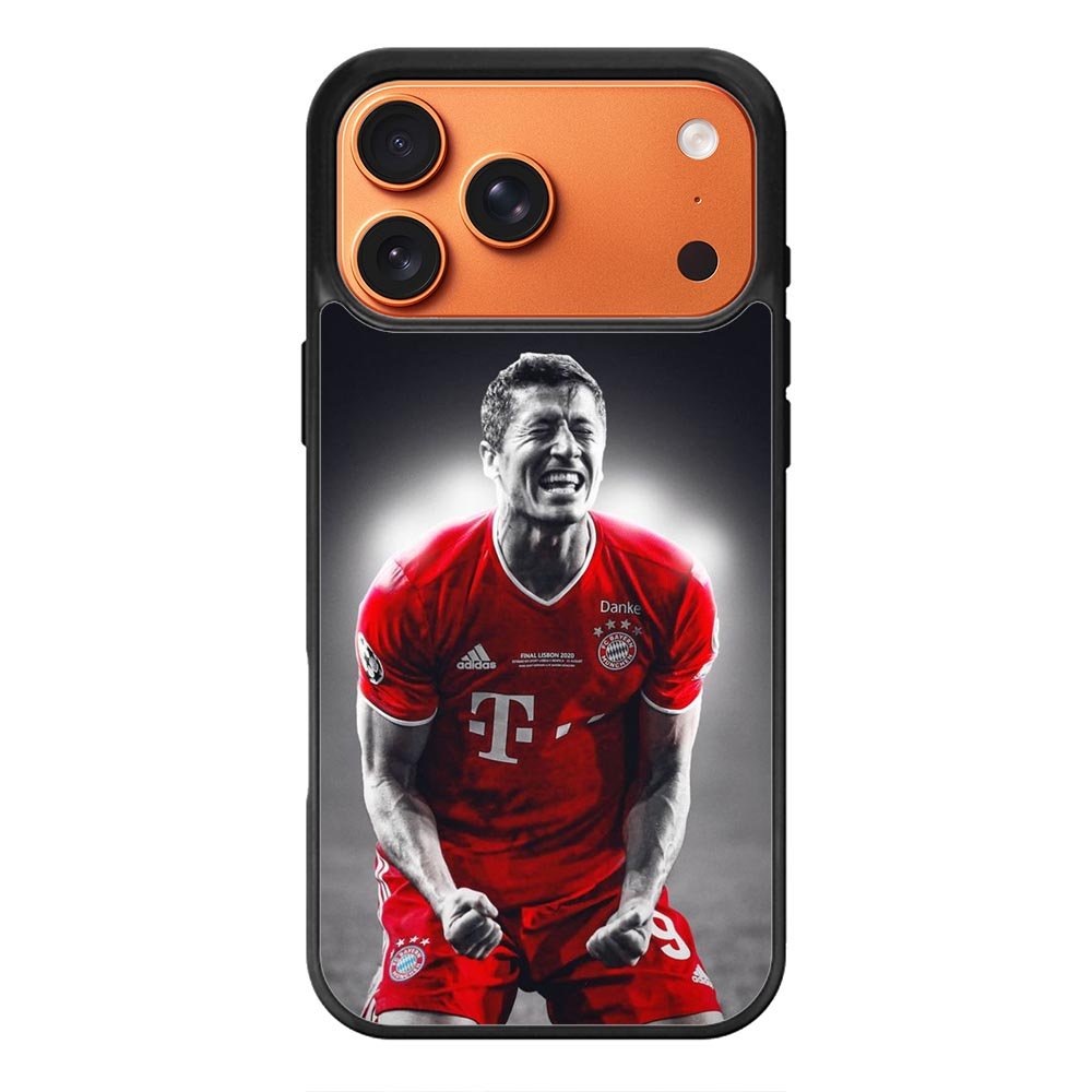 Lewandowski Bayern iPhone 17 Pro Case OV8592