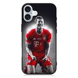 Lewandowski Bayern iPhone 16 Case QC8592