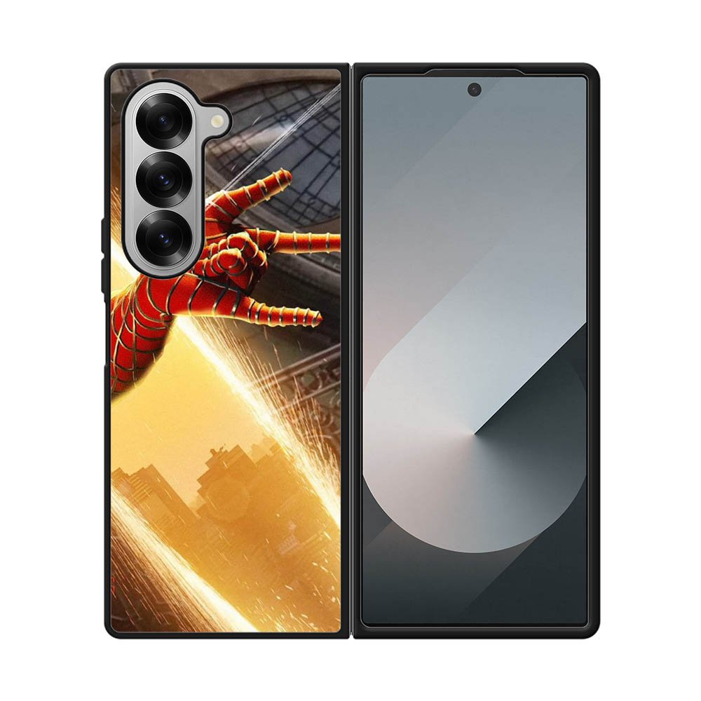 Teleport Spiderman with Dr Strange Samsung Galaxy Z Fold 7 5G Case QC8597