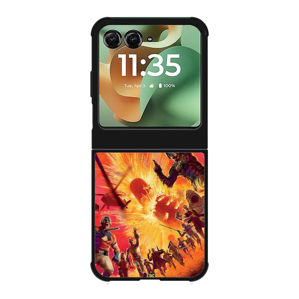 The Suicide Squad Trial by Fire Motorola Moto RAZR 2025 Case OV8598