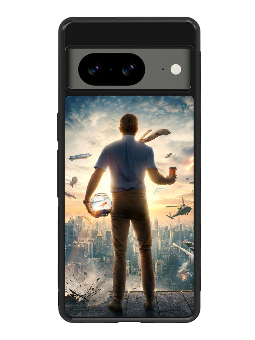 Free Guy Movie Google Pixel 8A Case QC8607