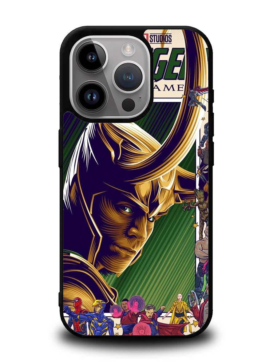 Loki End Game iPhone 16 Pro Max Case QC8612