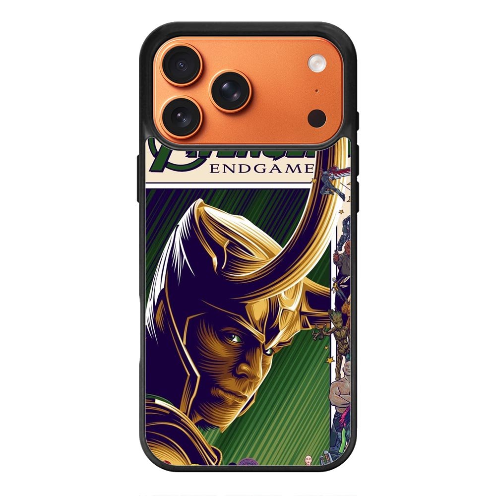 Loki End Game iPhone 17 Pro Case QC8612