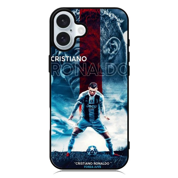 Forza Juve Cristiano Ronaldo iPhone 16 Case QC8614