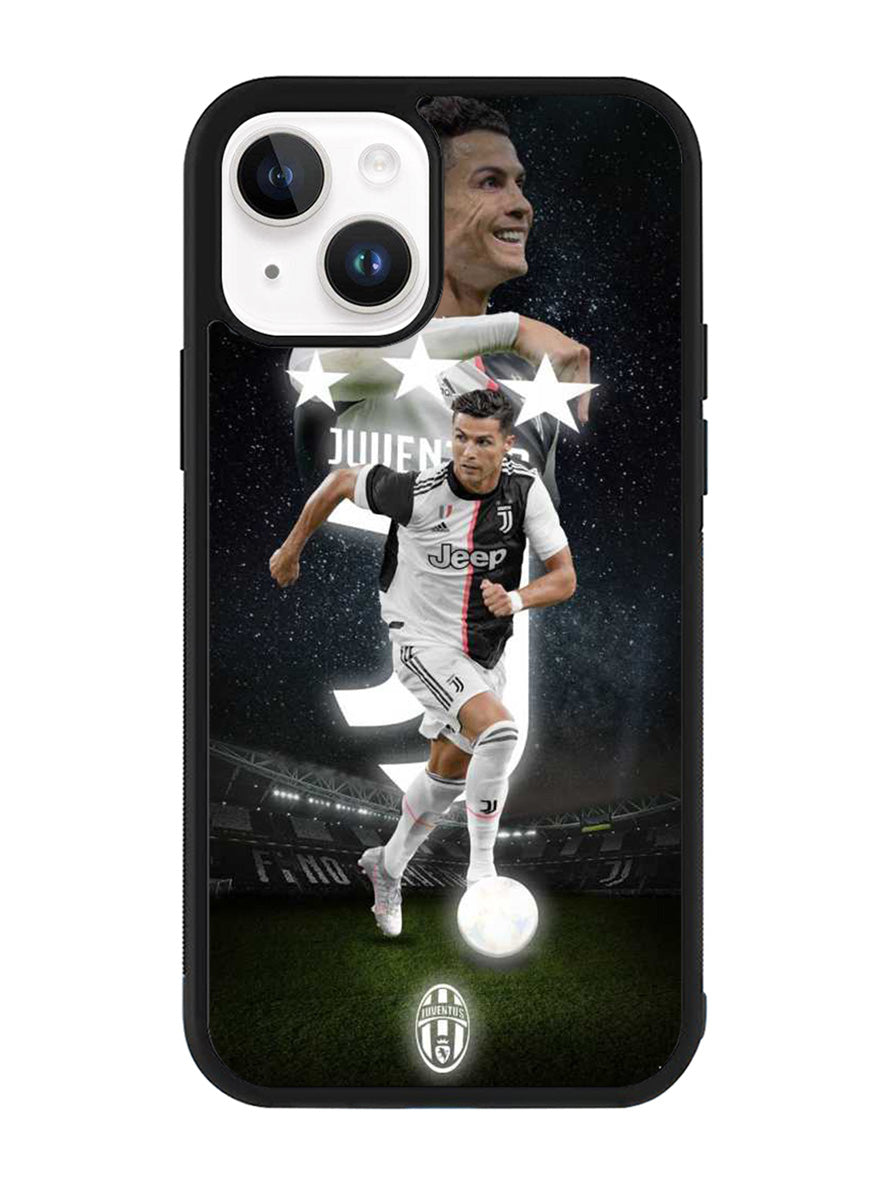 Star of Juventus Ronaldo iPhone 14 Plus Case QC8616