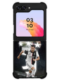 Star of Juventus Ronaldo Samsung Galaxy Z Flip 5 5G 2023 Case OV8616