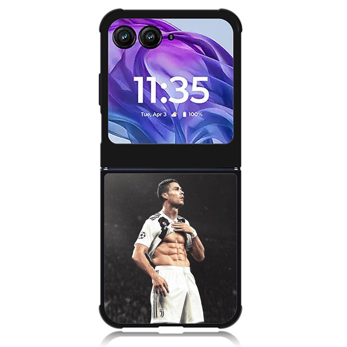Six Pack Ronaldo Motorola Moto Razr Plus 2024 , Moto Razr+ 2024 Case OV8619