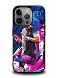 Ronaldo Tiger of Juventus iPhone 16 Pro Case OV8620