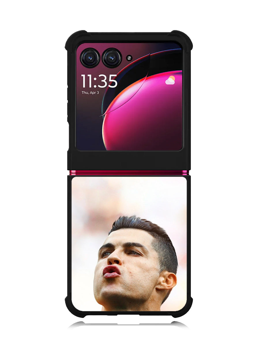 Kiss from Cristiano Ronaldo Motorola Moto Razr Plus 2023 , Moto Razr+ 2023 Case OV8624