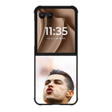 Kiss from Cristiano Ronaldo Motorola Moto RAZR Plus 2025 Case OV8624