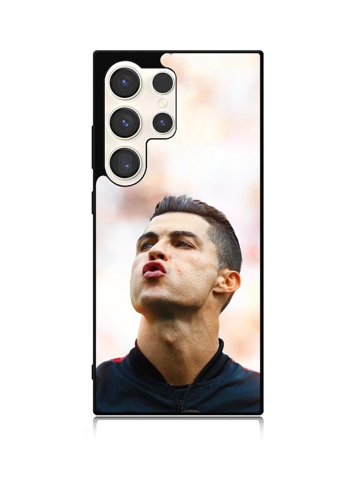 Kiss from Cristiano Ronaldo Samsung Galaxy S25 Ultra 5G Case QC8624
