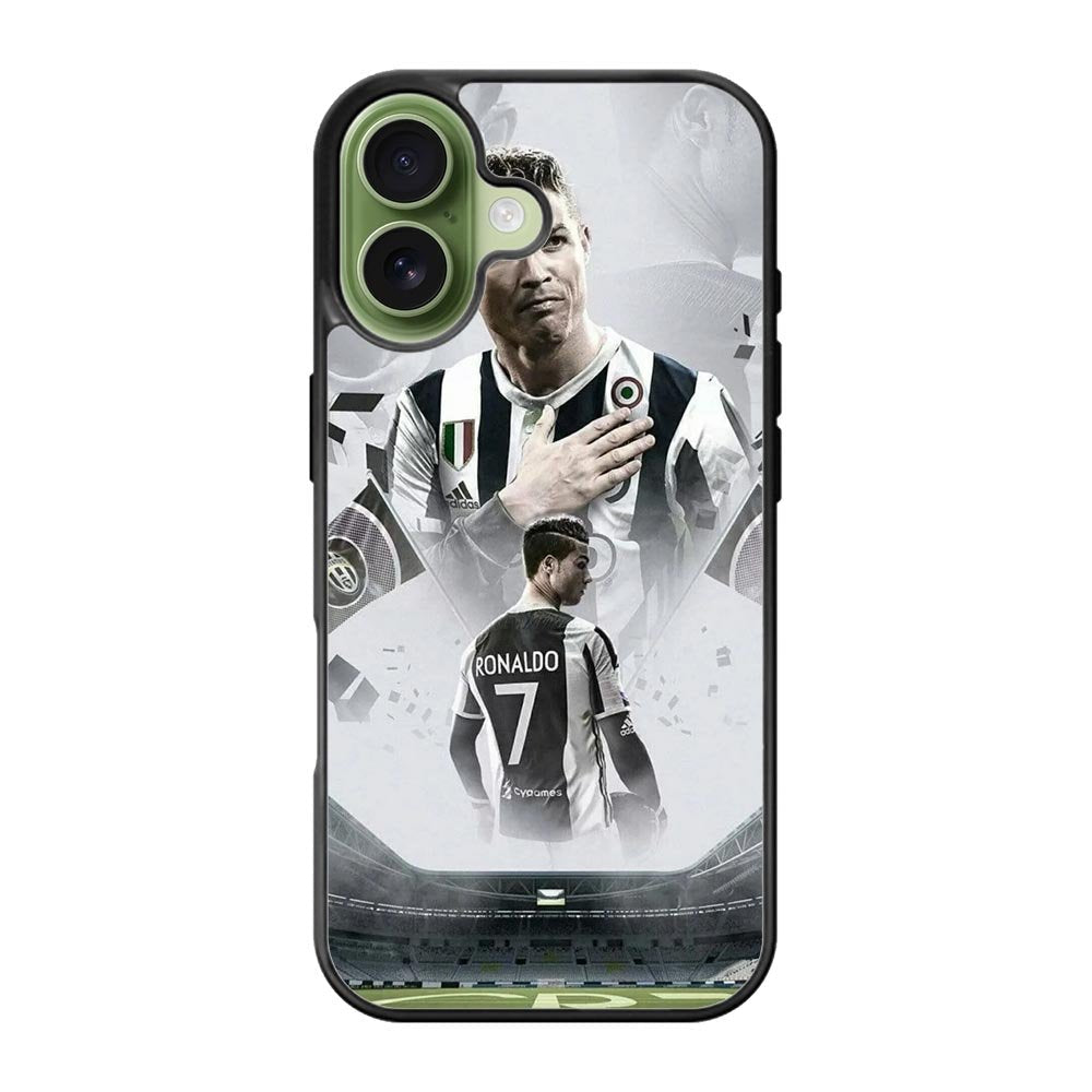 Juventus Ronaldo 7 iPhone 17 Case OV8625