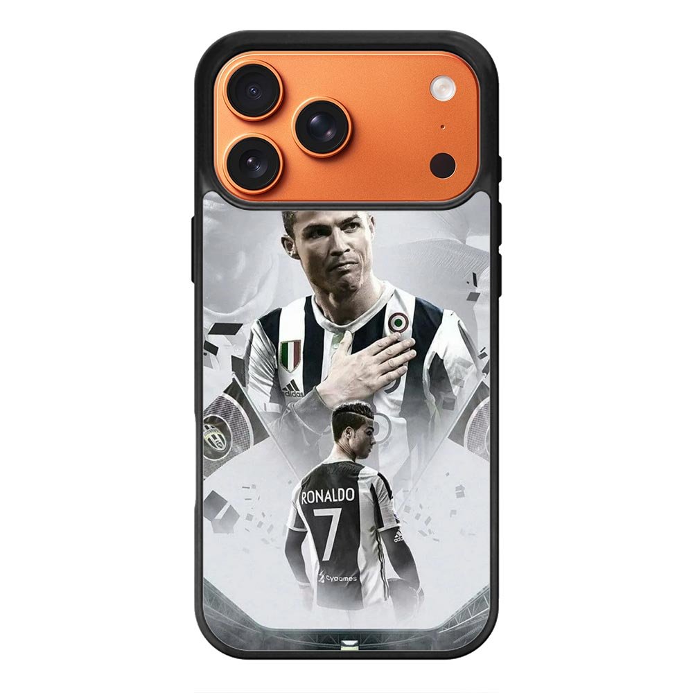 Juventus Ronaldo 7 iPhone 17 Pro Case OV8625