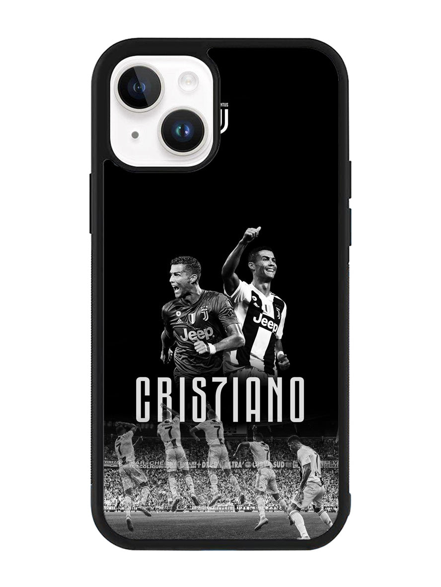 Juventus Cristiano Ronaldo iPhone 14 Plus Case QC8626