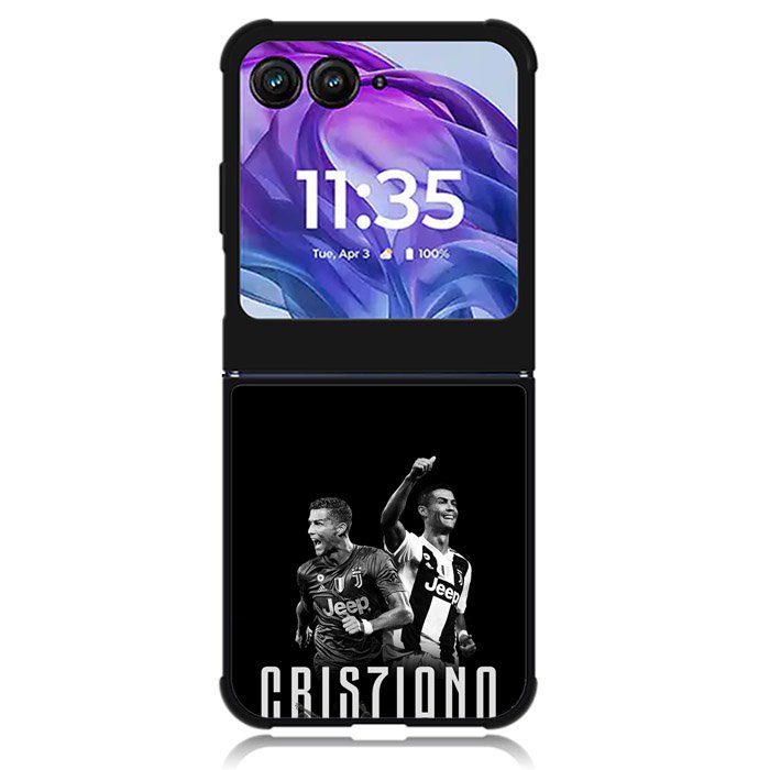 Juventus Cristiano Ronaldo Motorola Moto Razr Plus 2024 , Moto Razr+ 2024 Case OV8626