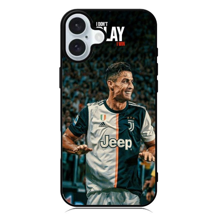 I Dont Play I Win Ronaldo iPhone 16 Case QC8627