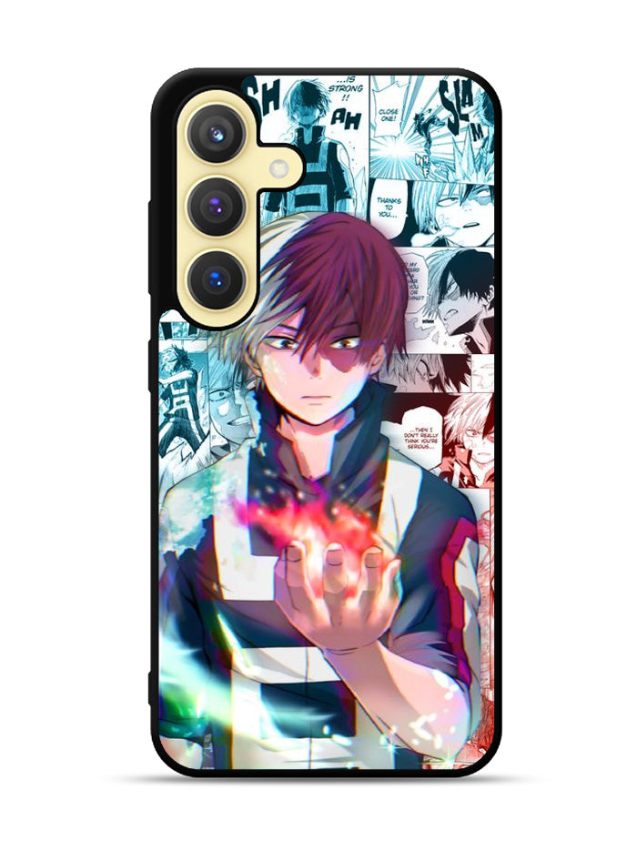 Burn Todoroki Shoto Samsung Galaxy S25 Plus 5G , Samsung Galaxy S25+ 5G Case OV9252