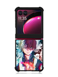 Burn Todoroki Shoto Motorola Moto Razr Plus 2023 , Moto Razr+ 2023 Case OV9252