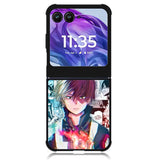Burn Todoroki Shoto Motorola Moto Razr Plus 2024 , Moto Razr+ 2024 Case OV9252